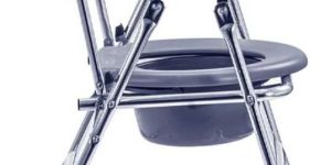 Wide Foldable Commode Chair (8991)