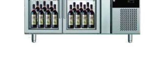 Two Door Back Bar Wine Chiller Machine