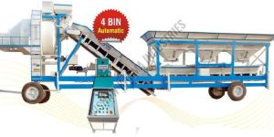 VKC 45-4 BIN Automatic Mobile Concrete Batching Plant