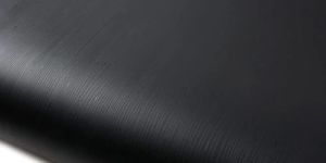 Glossy Plain Black Waterproof Vinyl Wallpaper