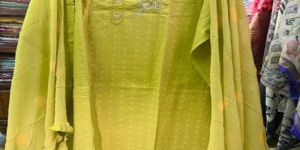 Cotton Green Unstitched Suit