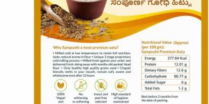 Wheat Flour Pack Fmcg Label