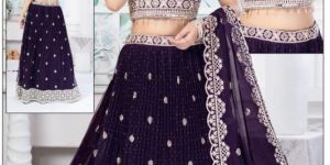 Georgette Lehenga