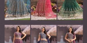 Net Lehenga Choli