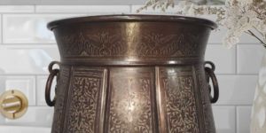 code- 365 brass handicrafts decoration planter