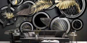 PVC Horizontal Printable Wallpaper