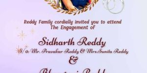 Engagement Invitation Cards