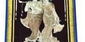 Radha Krishna Framed Artwork