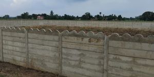 6 Feet RCC Compound Wall