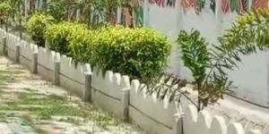 9 Feet RCC Compound Wall