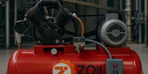 ZOIL TWO STAGE AIR COMPRESSOR, MODEL-ZV-0.25/12.5