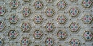 Dn-826 38 Inch Embroidery Malai Zorba Silk Fabric