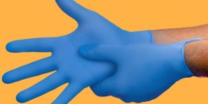 Blue Nitrile Exam Gloves