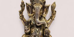 Handcrafted Pure Brass Ganesha Statue