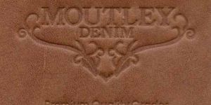 genuine leather label