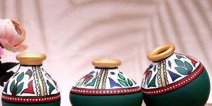 Painted Terracotta Flower Pots