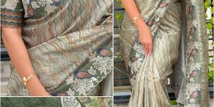 Traditional Handloom Tussar Silks Sarees