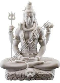 Marble Shankar Statue