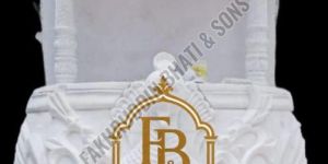 Peacock Design Marble Temple