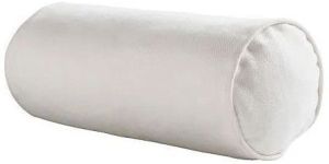 Plain White Fiber Bolster