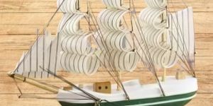 Wooden Sailing Show Piece Ship