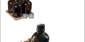 Paper Pulp Moulded Tray for Bottle 2.5 Ltr