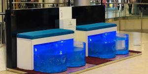 4 Seater Fish Spa Setup