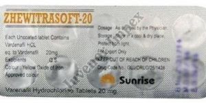 Zhewitra Soft 20mg Tablet