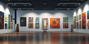 Interior Design For Art Gallery