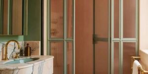 Arch Glass Partition