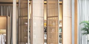 slimline wall partition