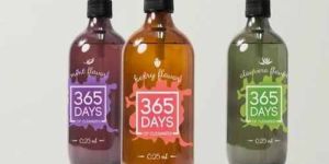 Transparent Household Packaging Label