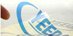 Transparent Paper Bag Adhesive Label