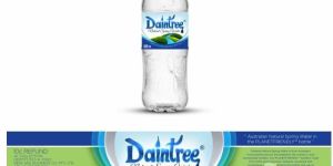 Waterproof Mineral Water Plastic Bottle Label