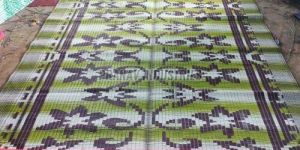 4x6 Green & Red Plastic Mat