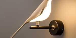 PQG Golden Bird Wall Light