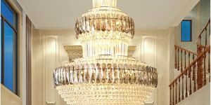 Pqg Hanging European Style Luxury Crystal Chandelier