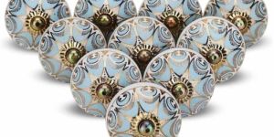 PQG Royal Traditional Design Ceramic Knob