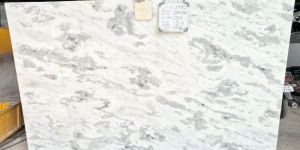 Satwario White Marble Slab