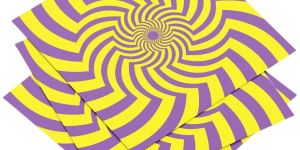 Anukrati Graphics Healing Illusion Art - Mind Relaxation Wall Print