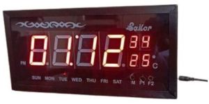 IDC-01/HH:mm:SS/T/D/AM/FND Digital Clock