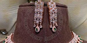 Rose Gold Plated Choker Necklace