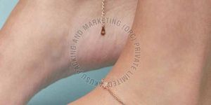 Rose Gold Plated Modern Anklet