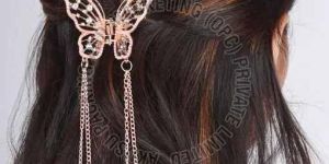 Rose Gold Plated Party Hair Pin