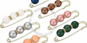 Stylish Artificial Pearl Saree Pin