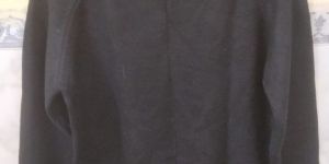 Black Ladies Woolen Top