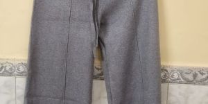 Dark Gray Ladies Woolen Palazzo