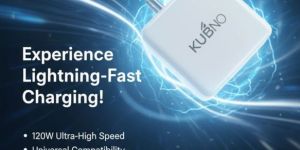 Kubno 120 Watt Charger USB Mobile Data Cable