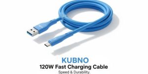 kubno silicone 120 watt charging support universal data cable