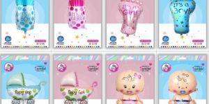 Multicolor Baby Shower Foil Balloon